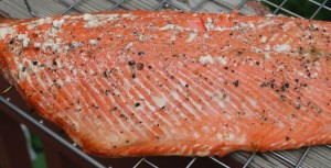 SMOKED SALMON - This salmon is very easy to prepare. It has been a great hit for those who are "iffy" about fish.